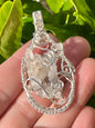 Wire Wrapped Quartz Crystal Cluster