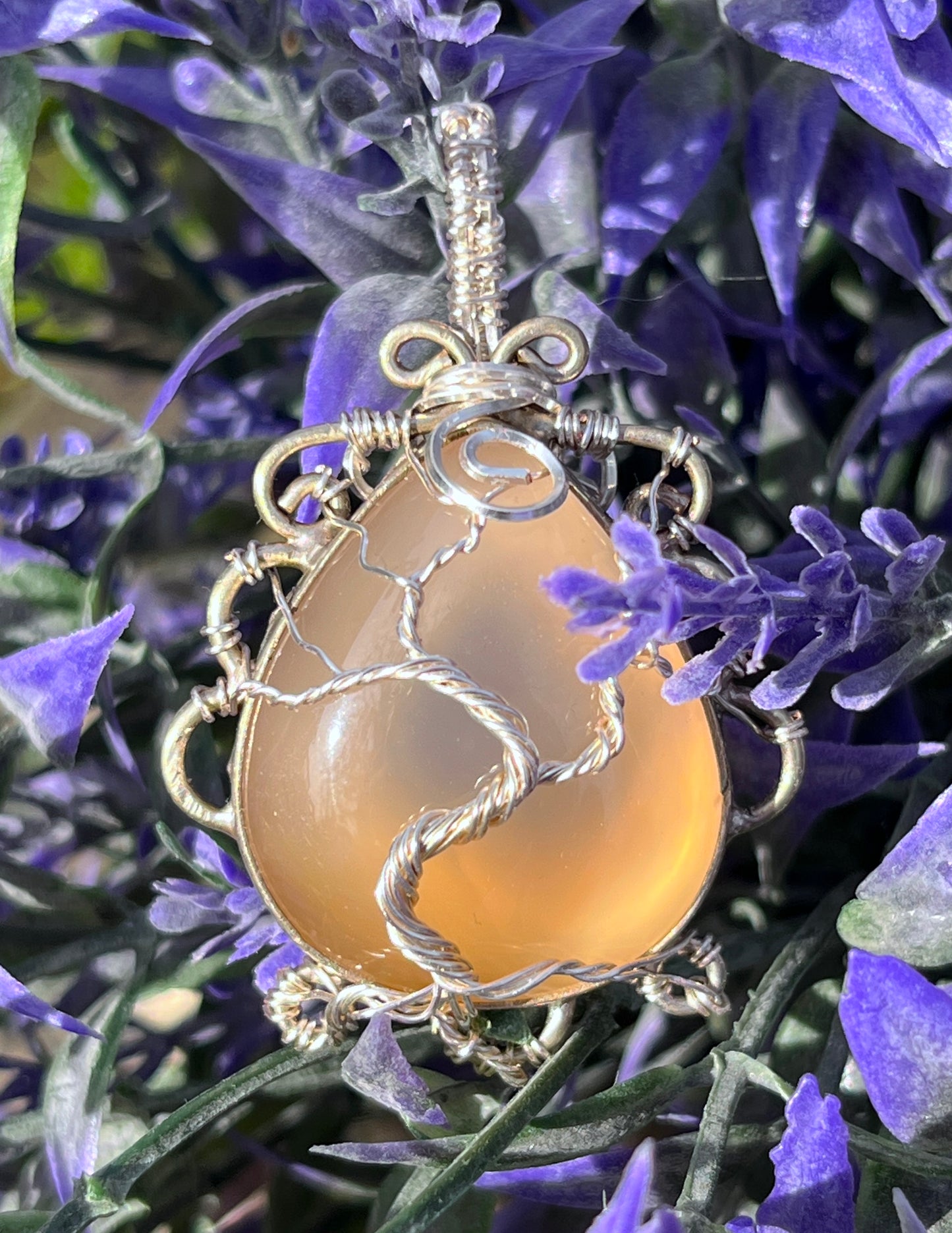 Tree of Life Wrapped Pendant