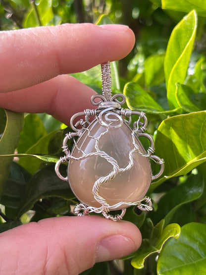 Tree of Life Wrapped Pendant