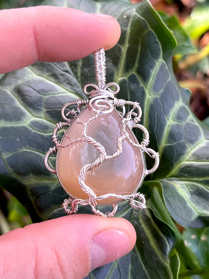 Tree of Life Wrapped Pendant