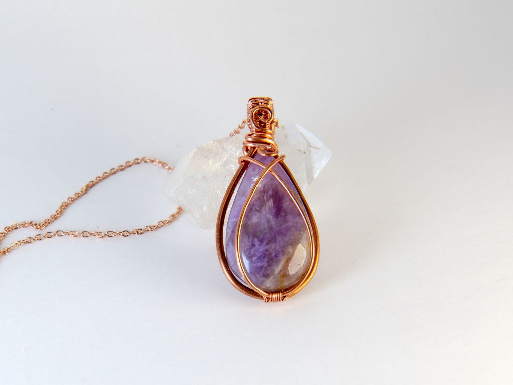 Amethyst Whisper Pendant
