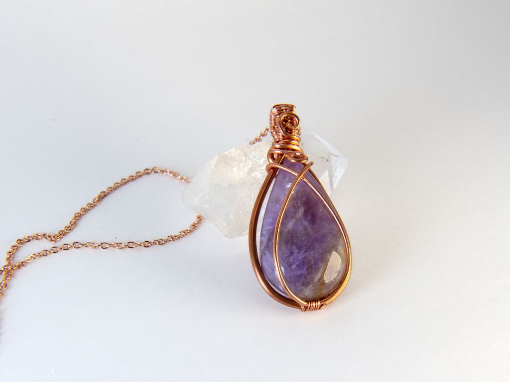 Amethyst Whisper Pendant