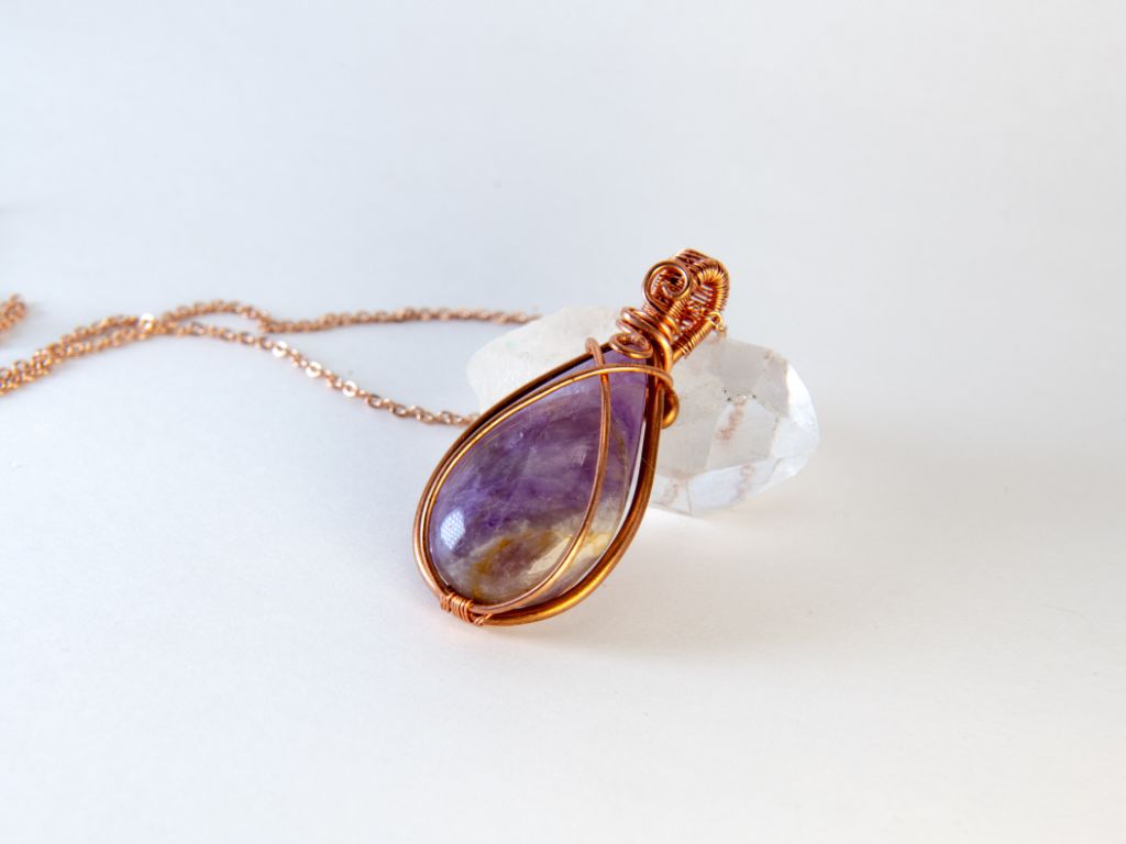 Amethyst Whisper Pendant