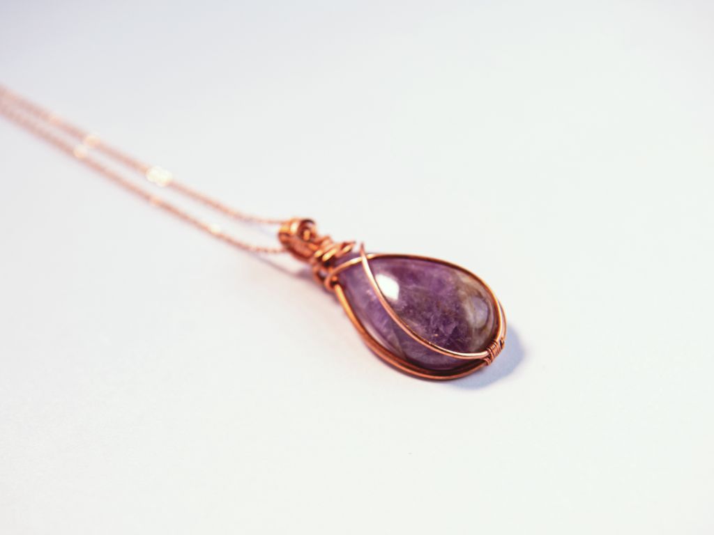 Amethyst Whisper Pendant