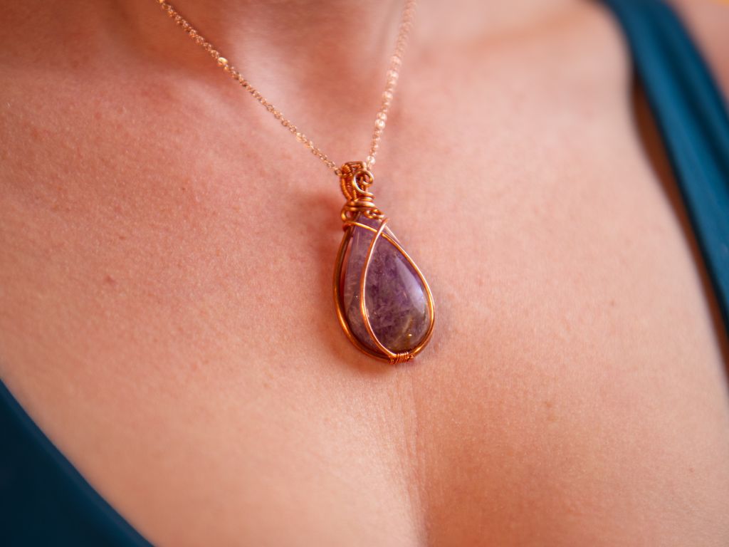 Amethyst Whisper Pendant