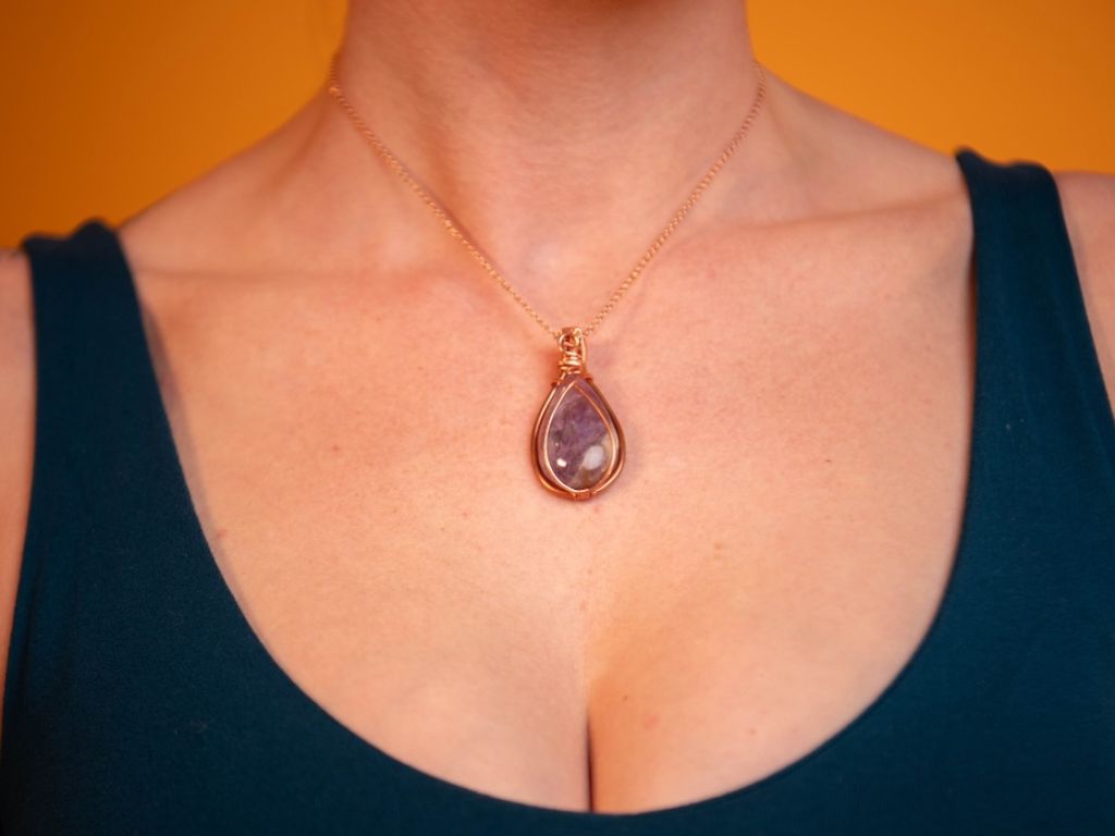 Amethyst Whisper Pendant