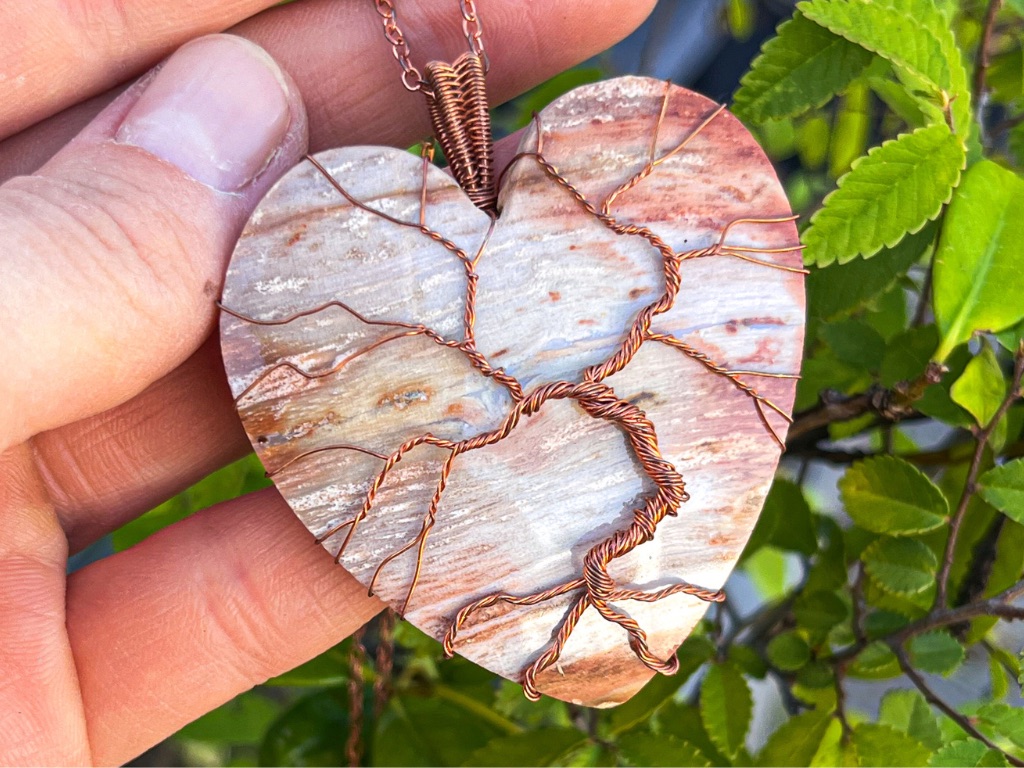 Copper Breath Pendant
