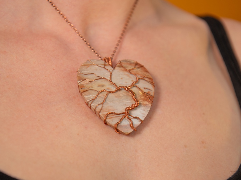 Copper Breath Pendant