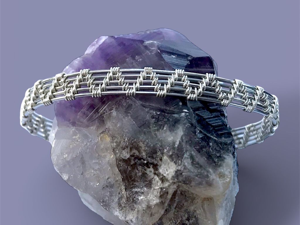 Silver Goddess Cuff