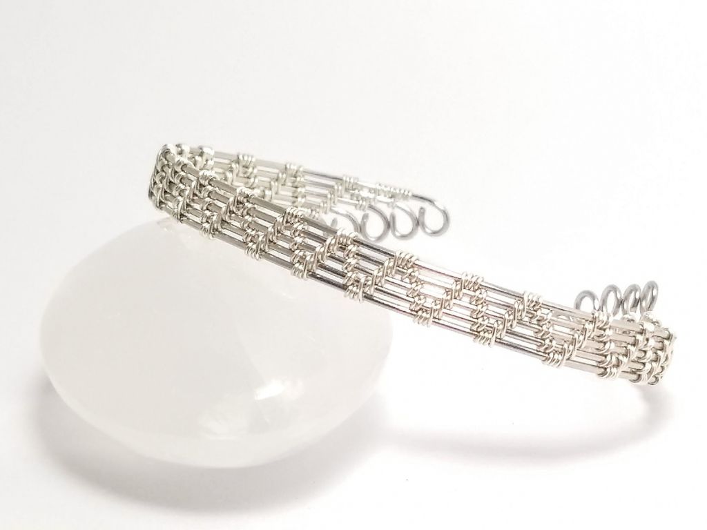 Silver Goddess Cuff