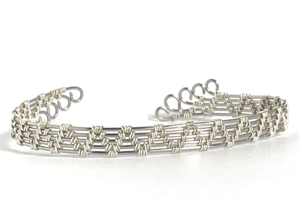 Silver Goddess Cuff